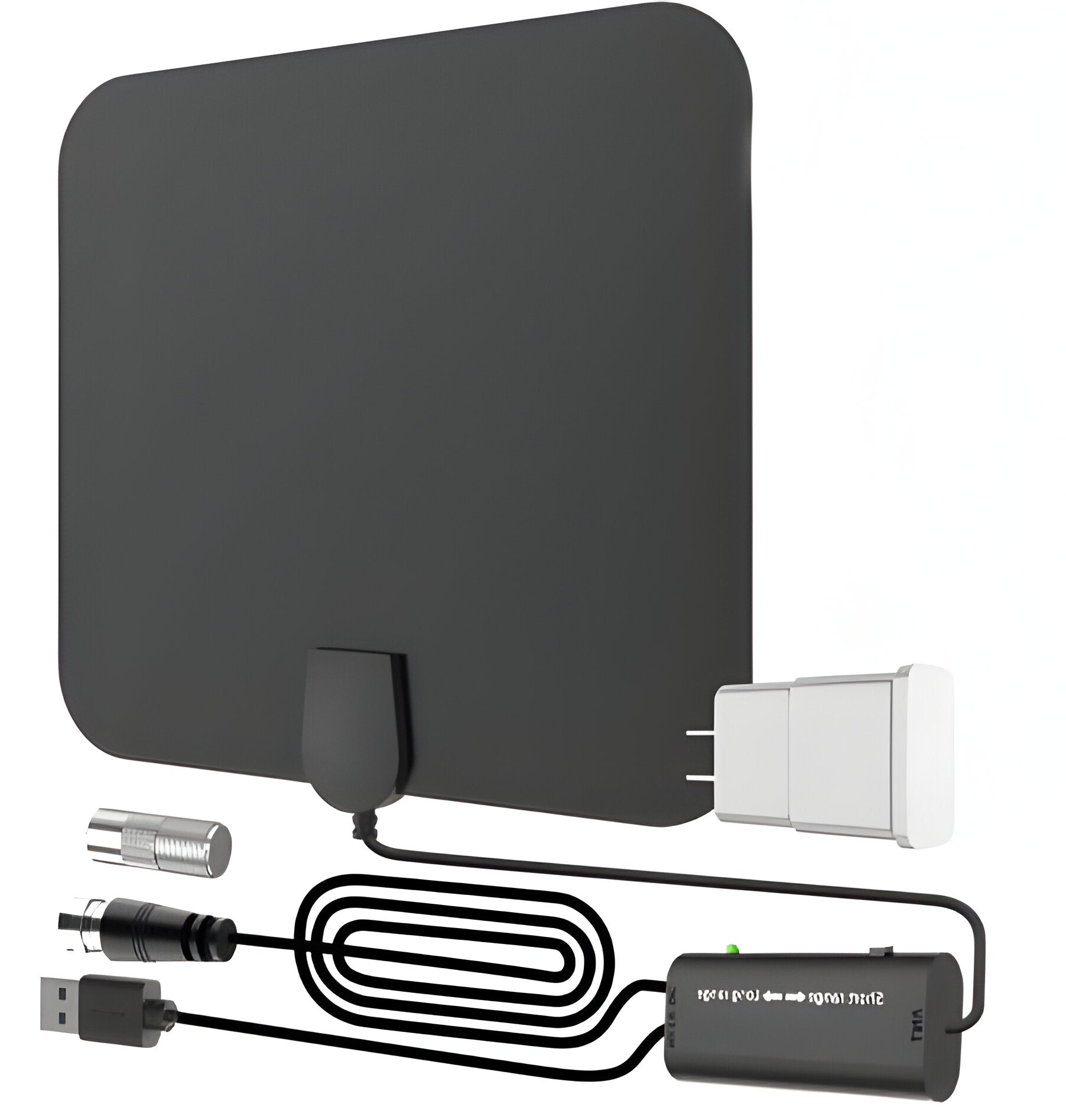 300 Miles Indoor Digital Amplified HDTV Antenna W/ Signal Booster | Filindra