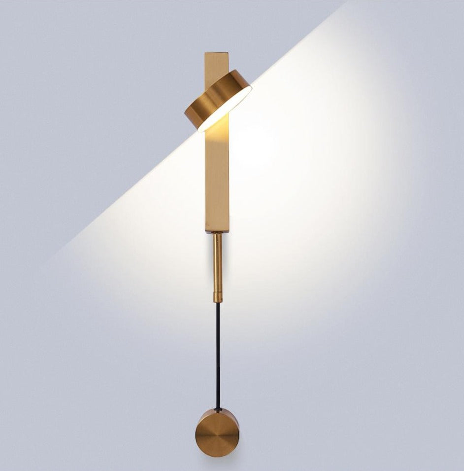 AetherGlow Wall Mounted LED Reading Lamp for Bedside Use