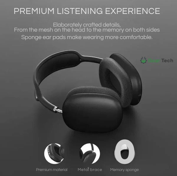 Solara Pro -langattomat kuulokkeet – Bluetooth-melunvaimennus, 40 tunnin akunkesto