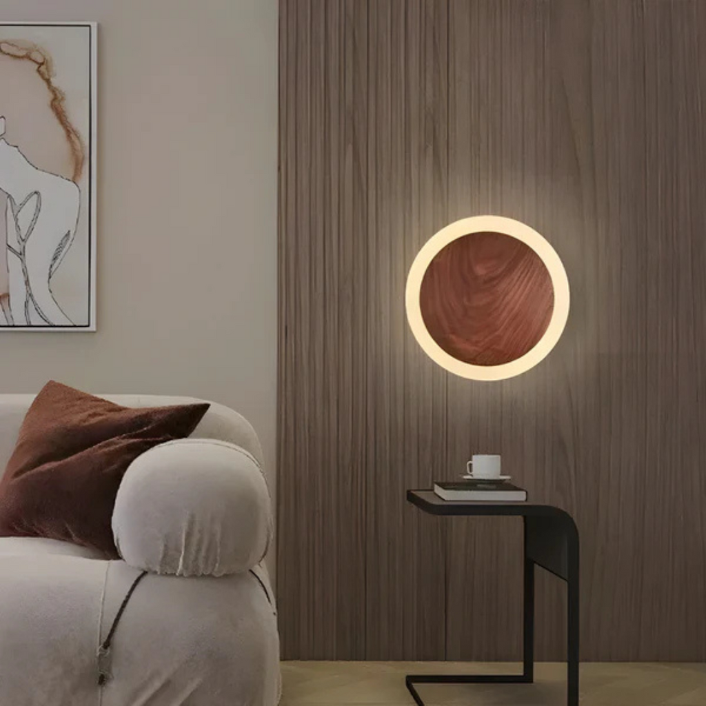 Aurelia heltre og LED vegglampe for stuer  