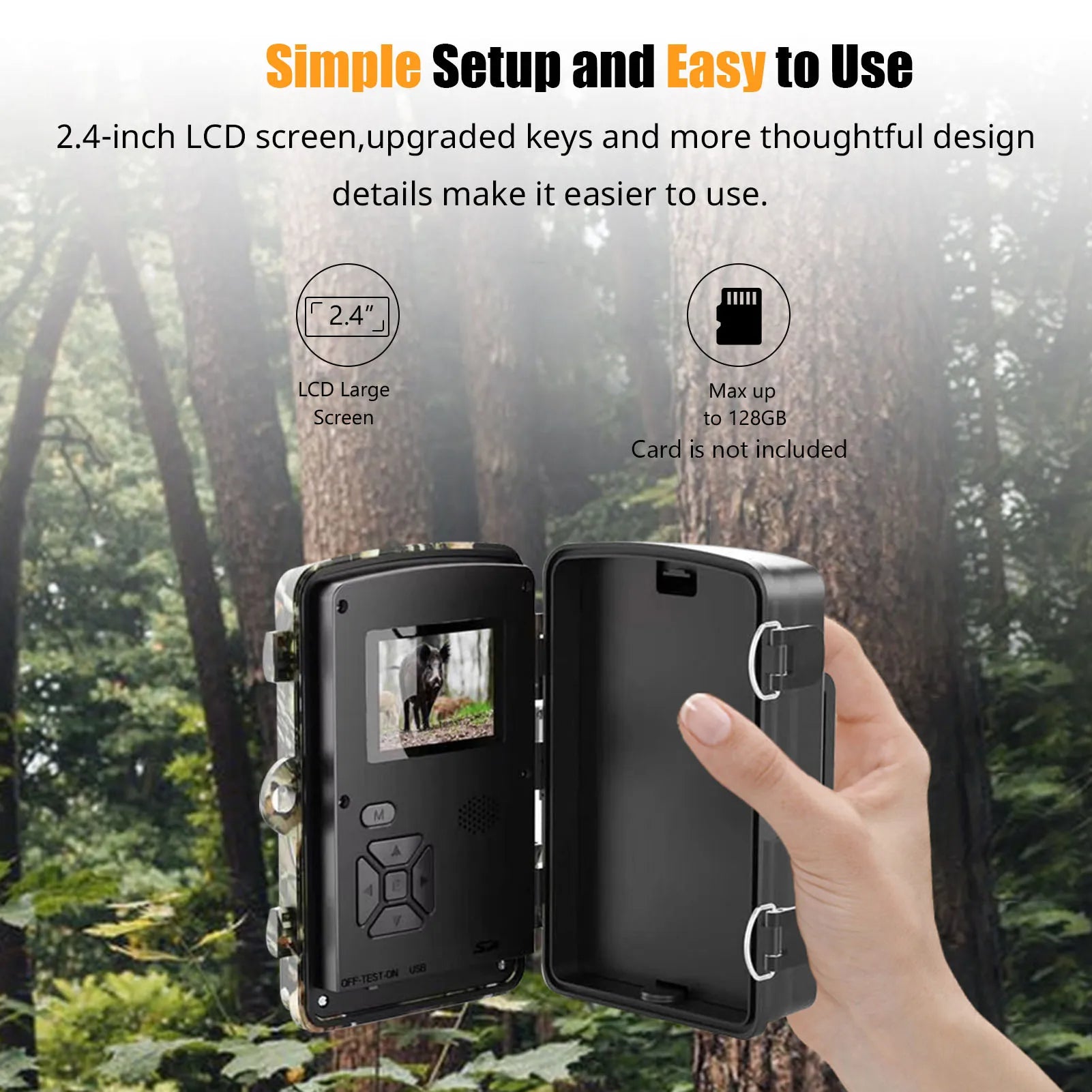 1080P Night Vision Trail Camera | Filindra