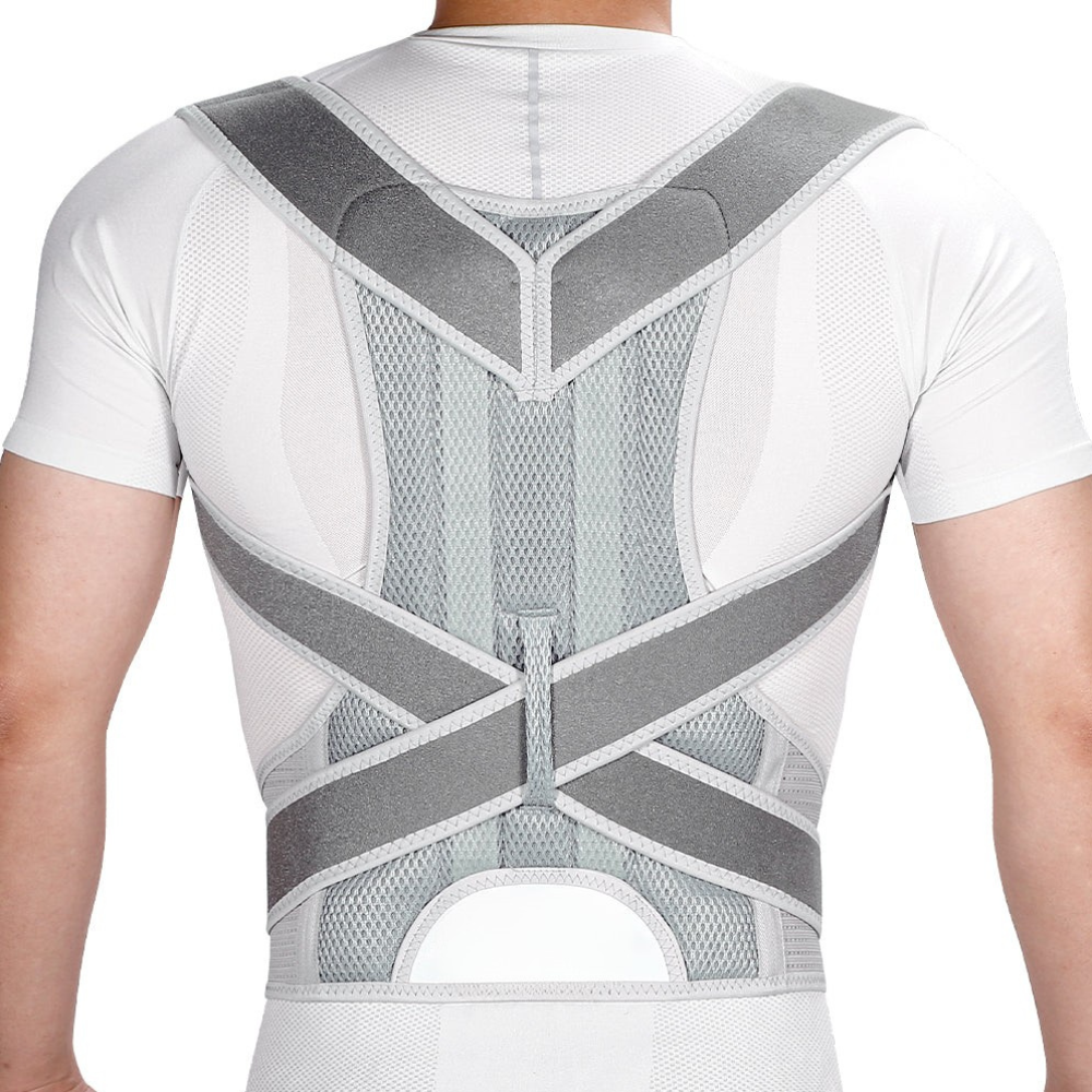 AlignEase unisex-lendensteunbrace, ontwerp met dubbele zone, lichtgewicht en ademend