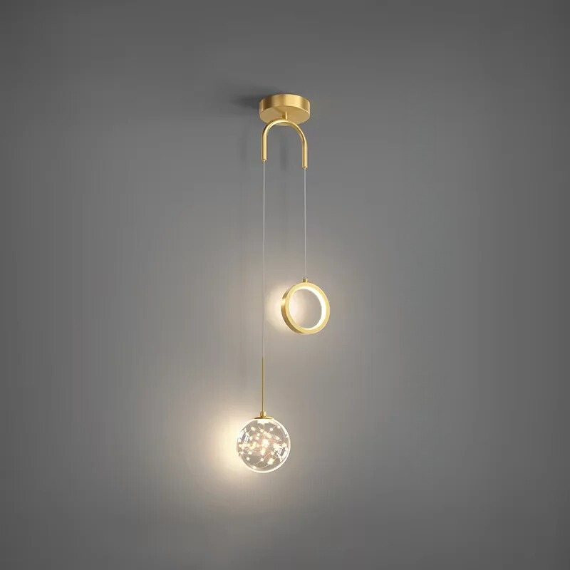 NovaLume Modern LED Pendant Light For Bedroom And Dining