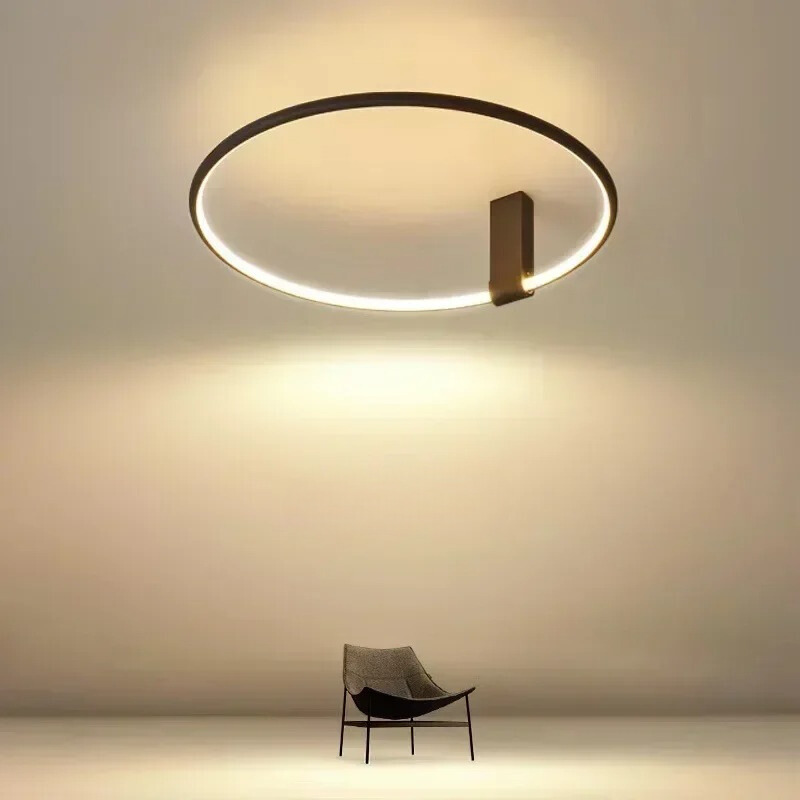 LumaCrest Modern LED Ceiling Light For Living Areas