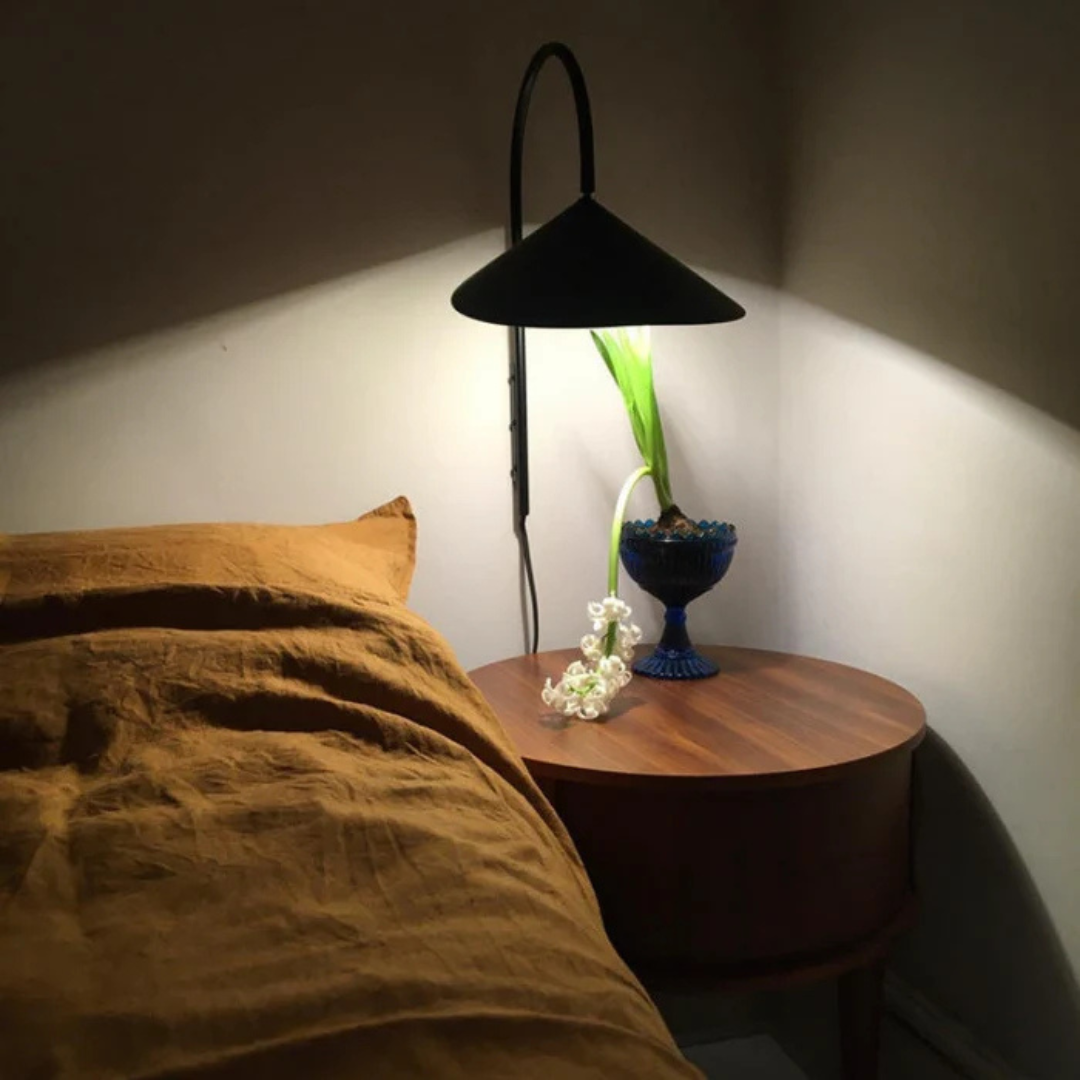 Quell Tilting Shade Wall Light For Bedroom And Living Room
