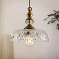 Astrae Glass Pendant Light With Retro Charm For Dining Areas