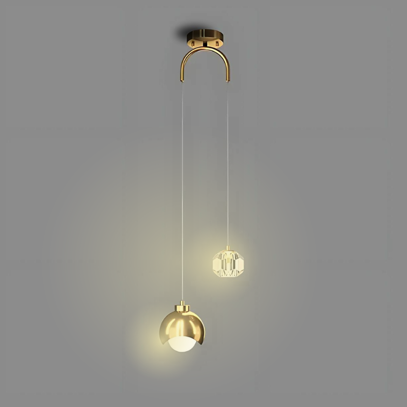 NovaLume Modern LED Pendant Light For Bedroom And Dining
