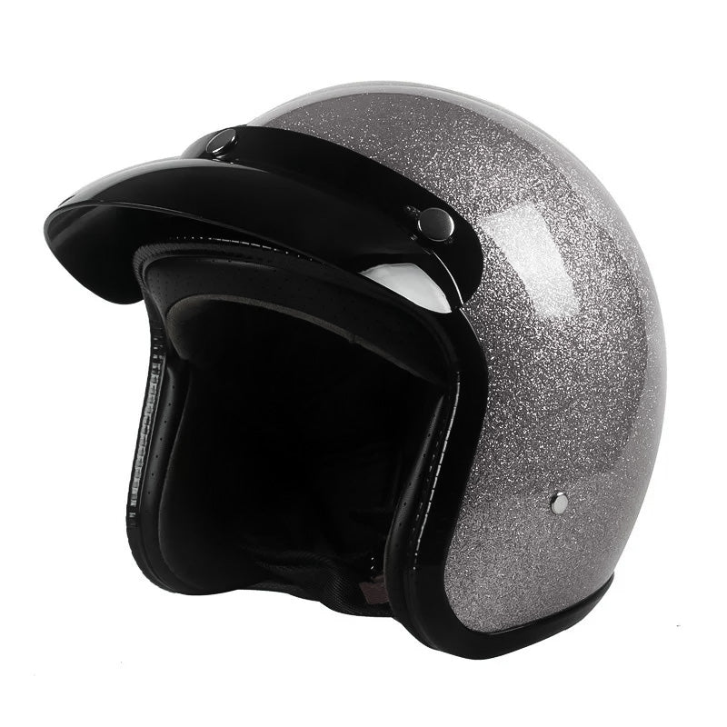 Retro Cruiser DOT-zertifizierter leichter Jethelm