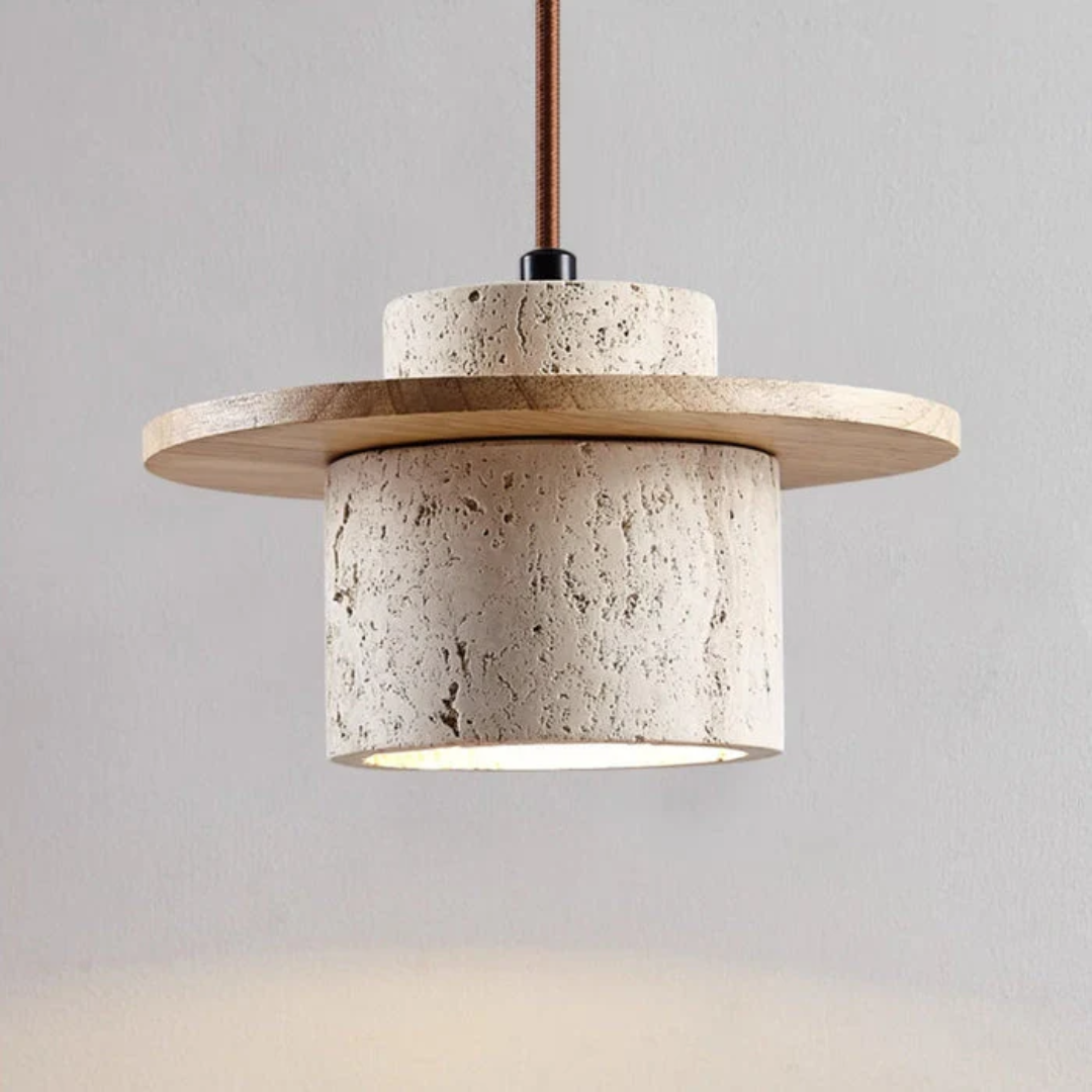 Cavallo Pendant Light By Liora In Travertine For Dining Rooms