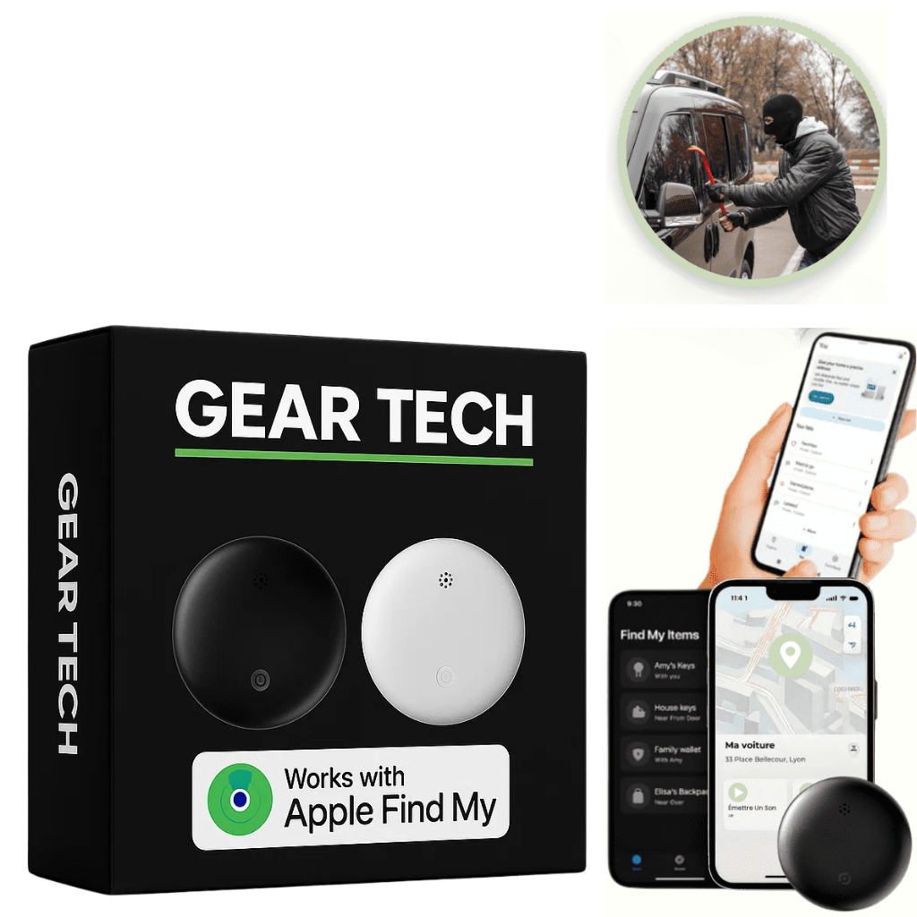 TrackSure GPS-tracker i realtid — kompatibel med Android og iOS, uden abonnement
