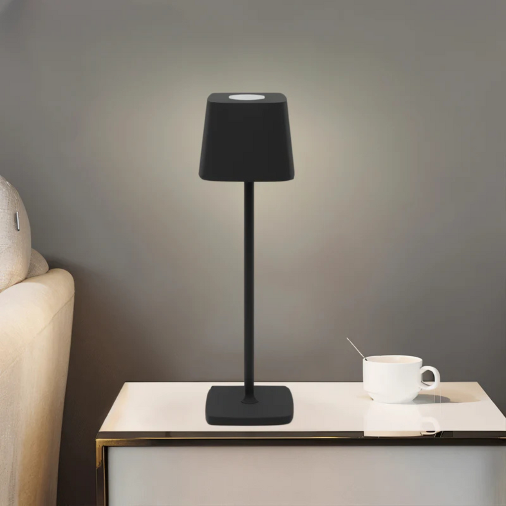 AuroraFlux bezdrátová LED stolní lampa s nastavitelnou jasností a dotykovým senzorem