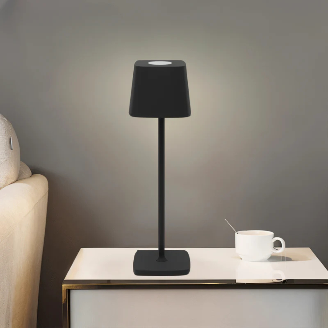 AuroraFlux bezdrátová LED stolní lampa s nastavitelnou jasností a dotykovým senzorem