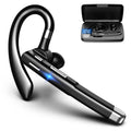 Trucker Dual Mic Wireless Bluetooth 5.1 Noise-Cancelling Headset | Earpiece with Superior Sound Quality & Comfort | Filindra
