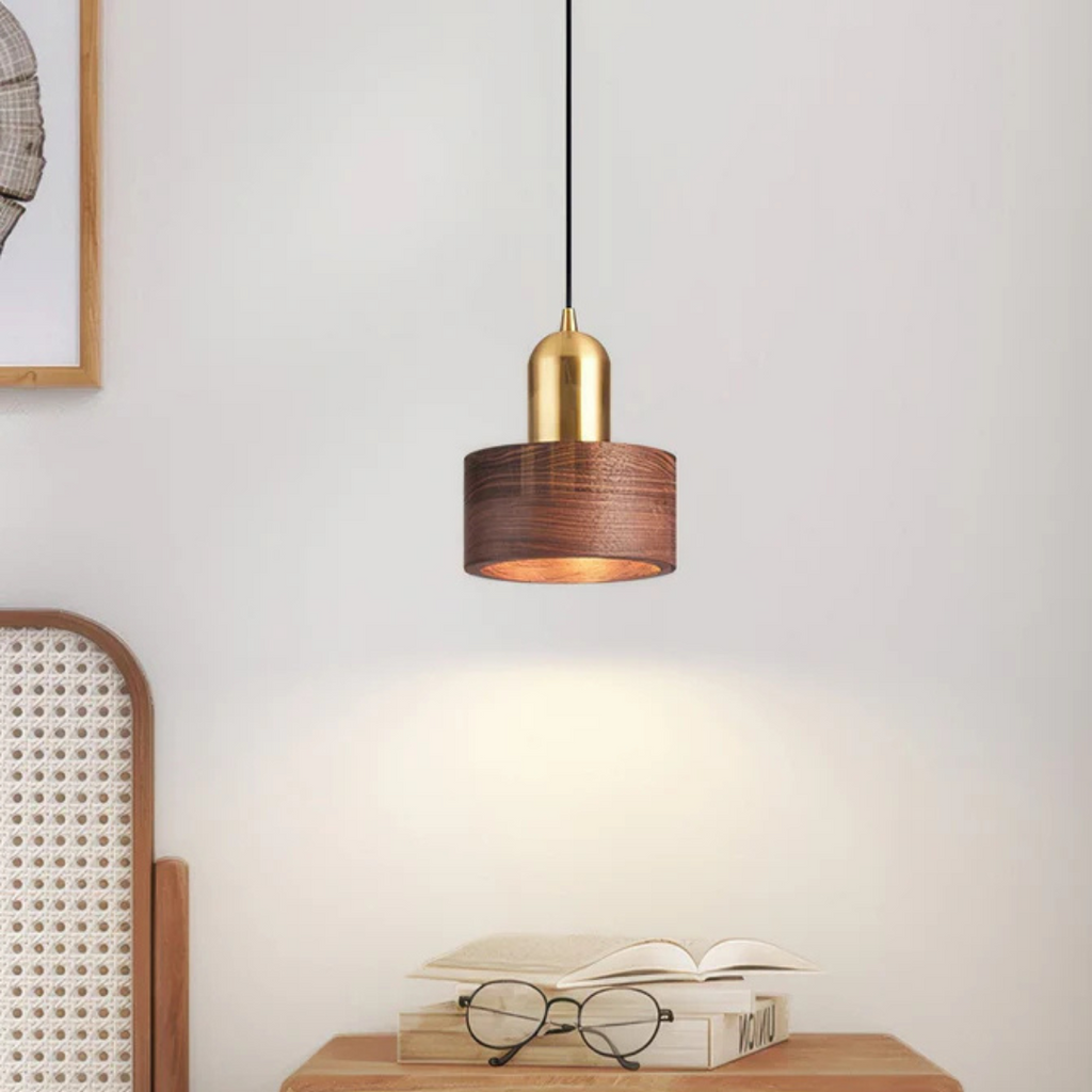 Solara Light Pendant With Gold Accent For Dining Table Elegant