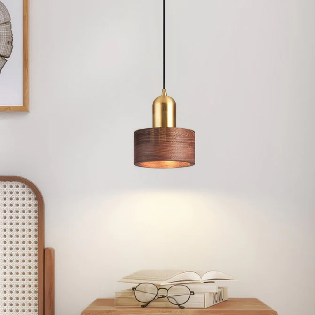 Solara Light Pendant With Gold Accent For Dining Table Elegant