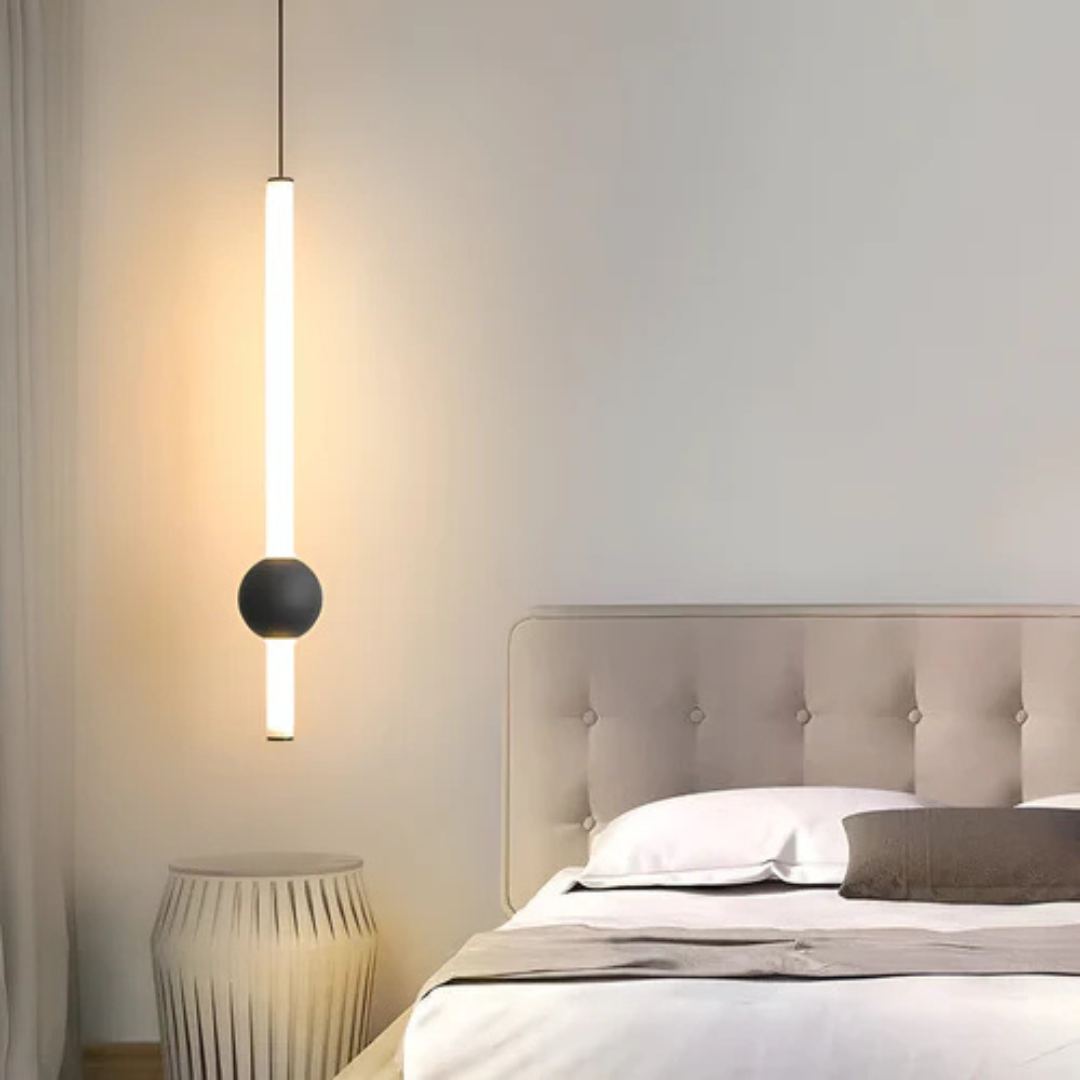 Kairova Sleek Pendant Light With Cylindrical Form For Interiors