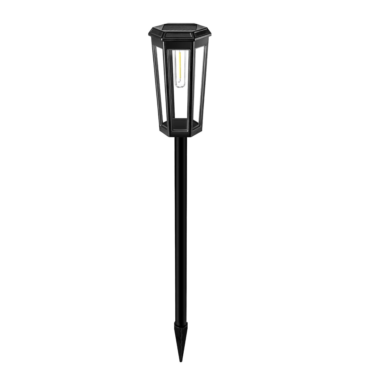 Lampade solari impermeabili da vialetto — Lanterne LED da giardino