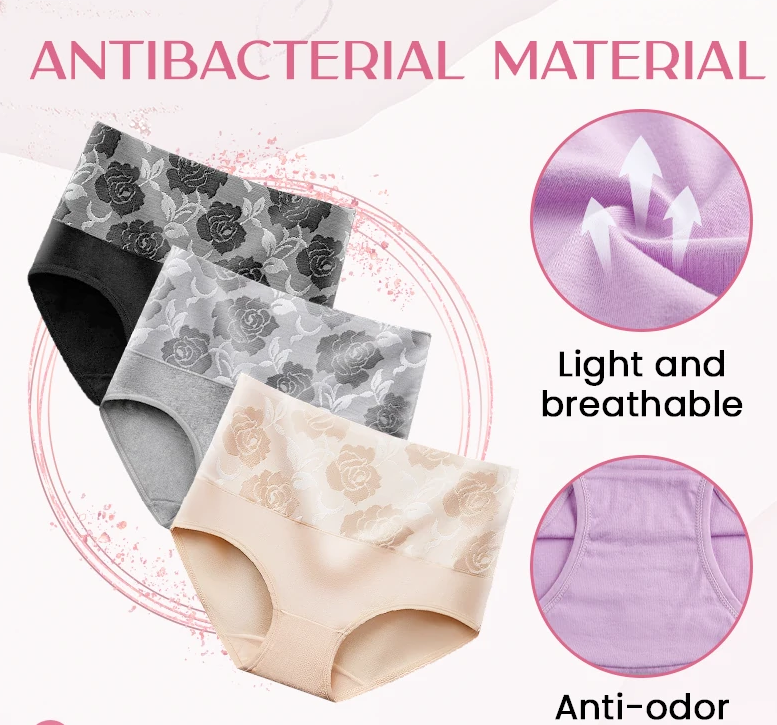 High-Waisted Leakproof Panties — Tummy Control Underwear