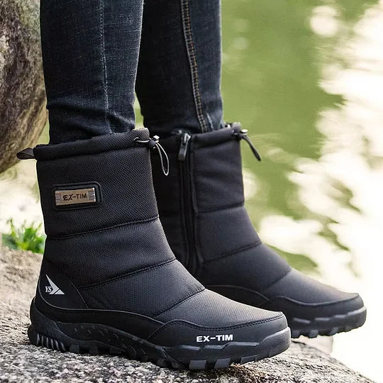 Unisex Orthopedic Ankle Support Snow Boots — Warm, Waterproof