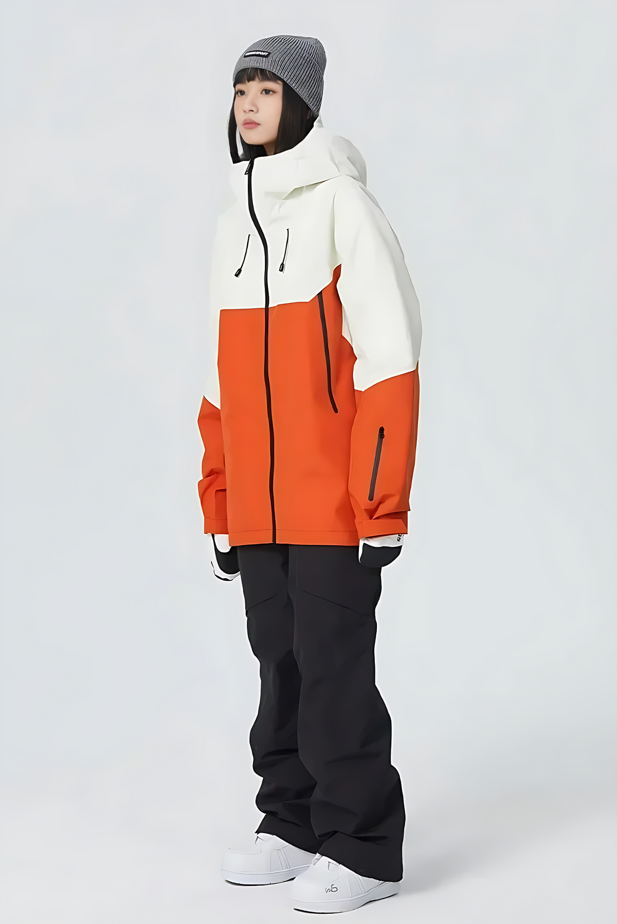 Unisex-Skijacke F2 mit Isolierung – winddicht, 15000mm wasserdicht