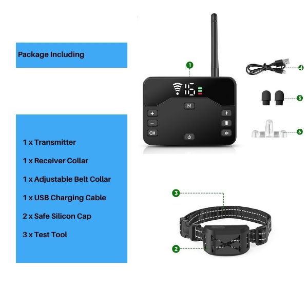 PawGuard Boundary Pro 2-in-1 Wireless Dog Containment System — Fence And Training Collar