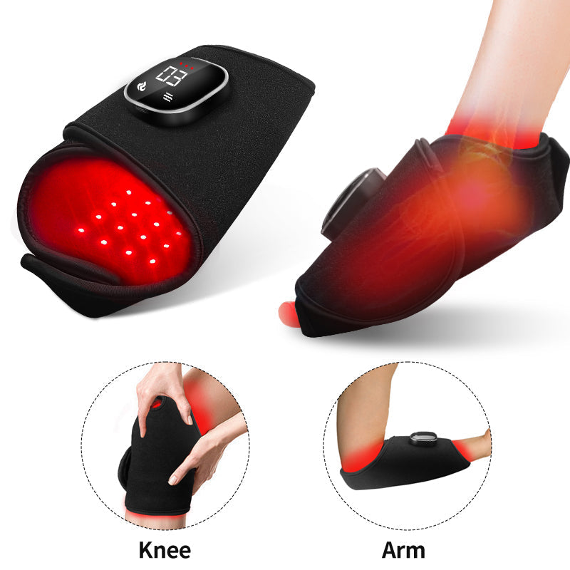 Cordless Red Light Therapy Foot Wrap — Dual-Spectrum 660nm and 850nm Light, Foot and Ankle Coverage