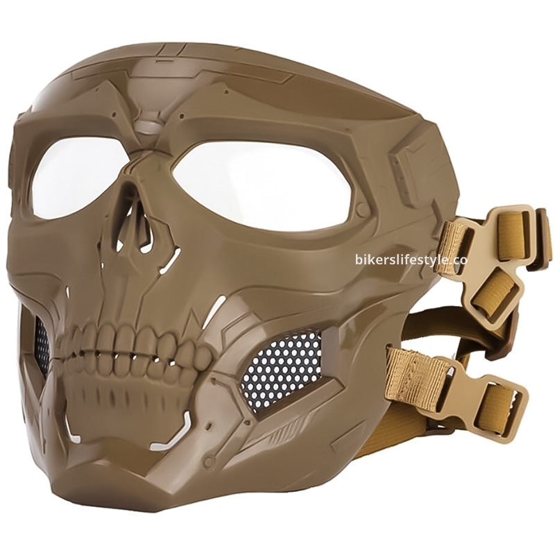 Durable Ghost Skull Mask — Heavy-Duty Impact Protection