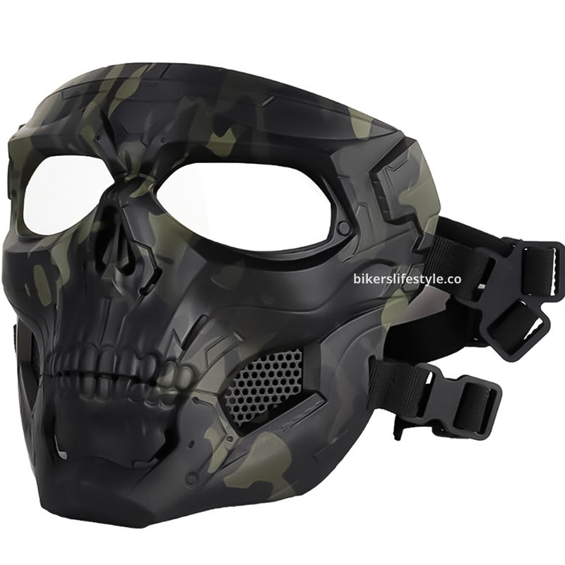 Durable Ghost Skull Mask — Heavy-Duty Impact Protection