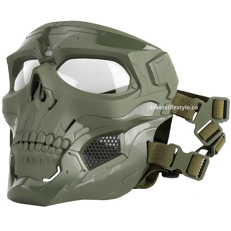 Durable Ghost Skull Mask — Heavy-Duty Impact Protection