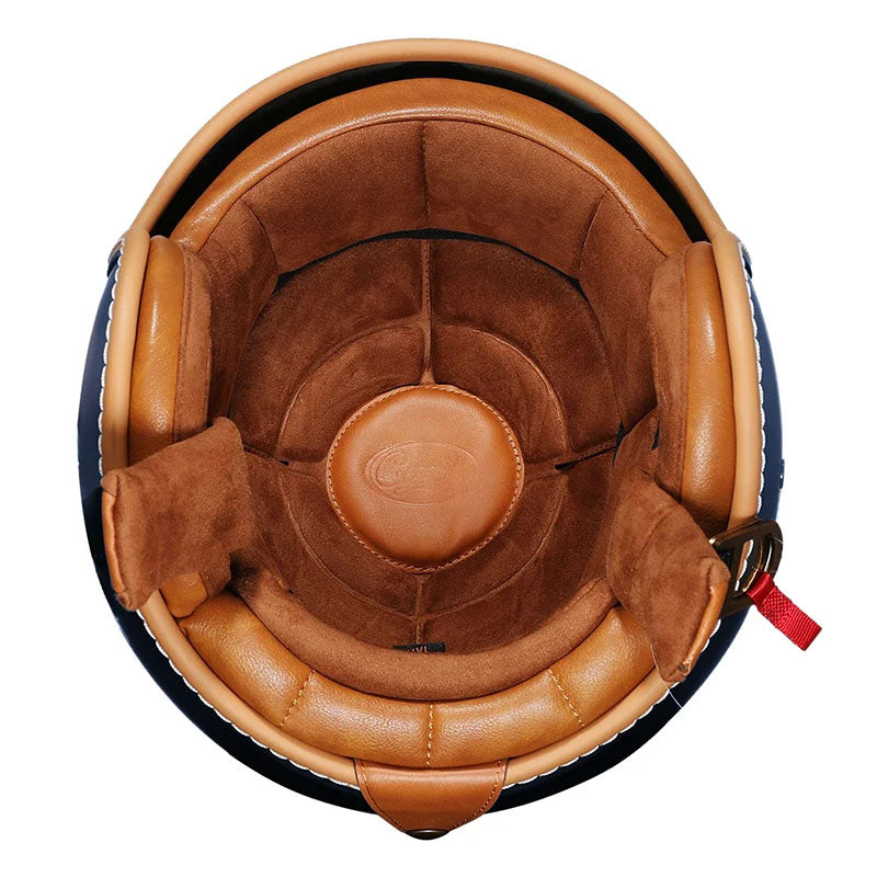 JetLite Retro Open Face Helmet — Featherlight Comfort, DOT and ECE Approved