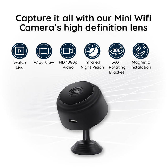 Mini Camera WiFi HD 1080P Night Vision | Filindra