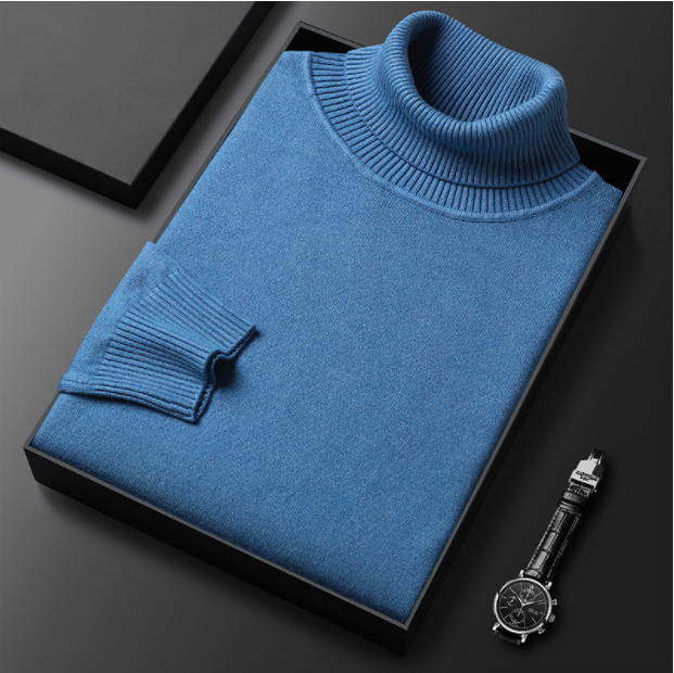Klemens Luxury Line-pologenser for menn i kashmir og bomull