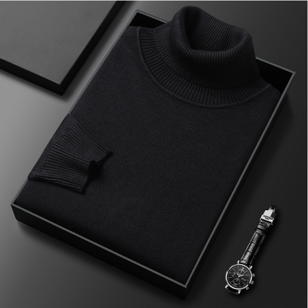 Klemens Luxury Line-pologenser for menn i kashmir og bomull