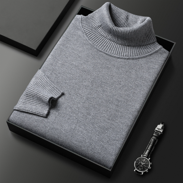 Klemens Luxury Line-pologenser for menn i kashmir og bomull