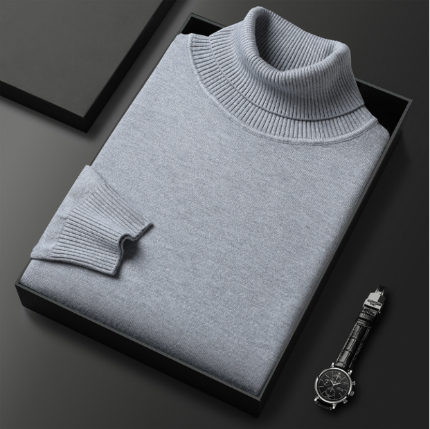 Klemens Luxury Line-pologenser for menn i kashmir og bomull