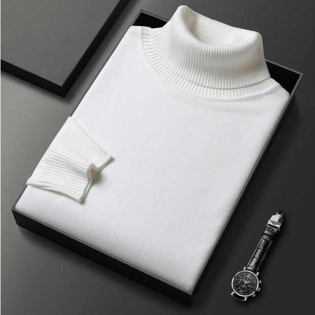 Klemens Luxury Line-pologenser for menn i kashmir og bomull