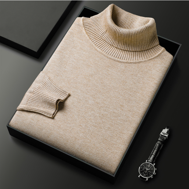 Klemens Luxury Line-pologenser for menn i kashmir og bomull