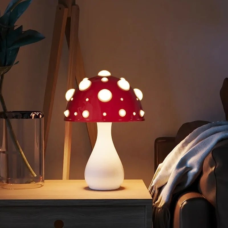 LumaNest Modern Table Lamp For Nightstands And Desks Decorative Accent Light