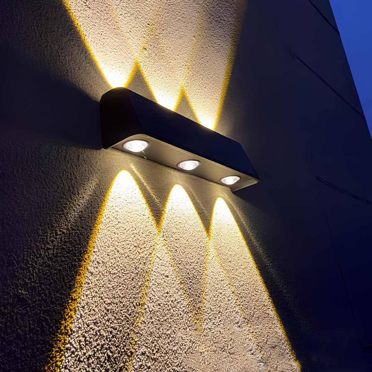 Applique murale solaire LED étanche SolarGuard — lampe d’extérieur