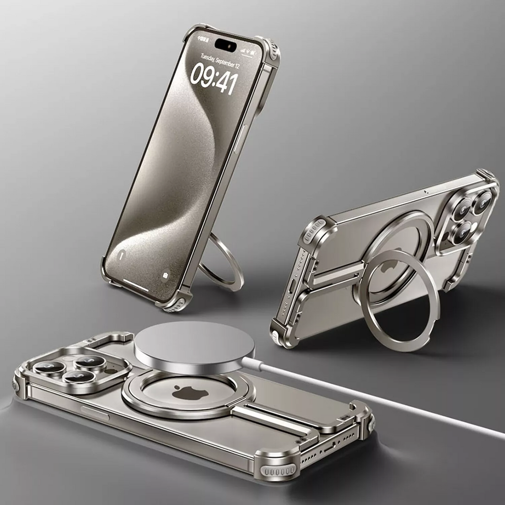 Titanium-MagSafe-iPhone-Schutzhülle - Robustes randloses Design