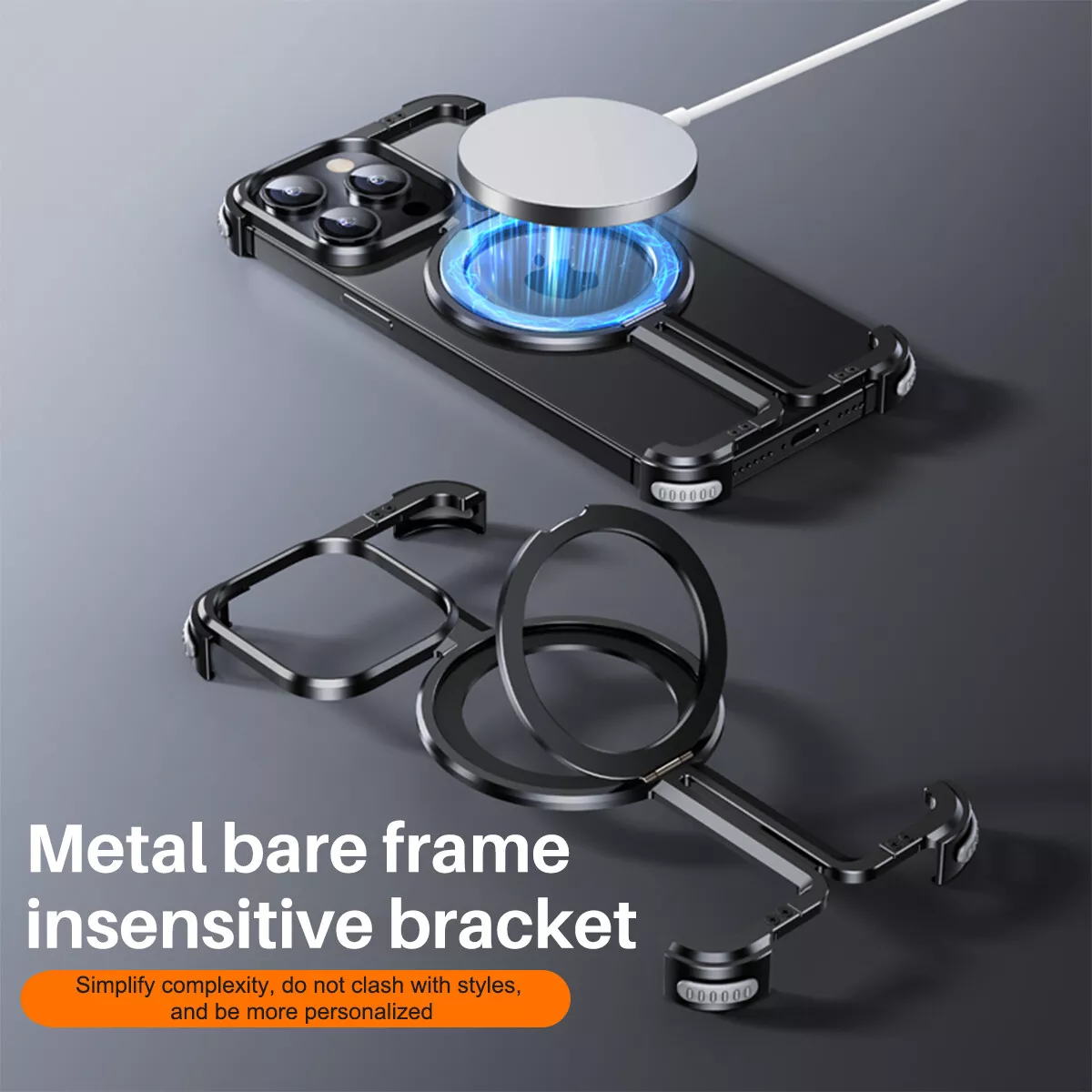 Titanium-MagSafe-iPhone-Schutzhülle - Robustes randloses Design