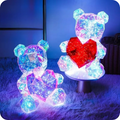 LumiBear beer met ledverlichting — 30 cm hoog, 25 cm breed