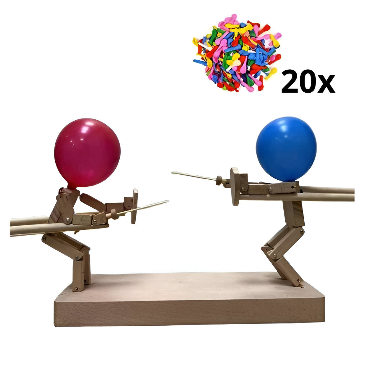 Wooden fencing puppets game | Filindra