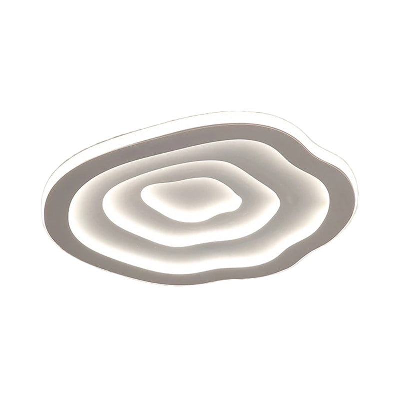 AureliaWave golvende plafondlamp van acryl — warmwitte ledlampen