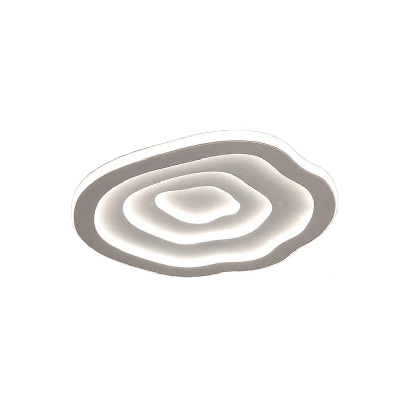 AureliaWave golvende plafondlamp van acryl — warmwitte ledlampen