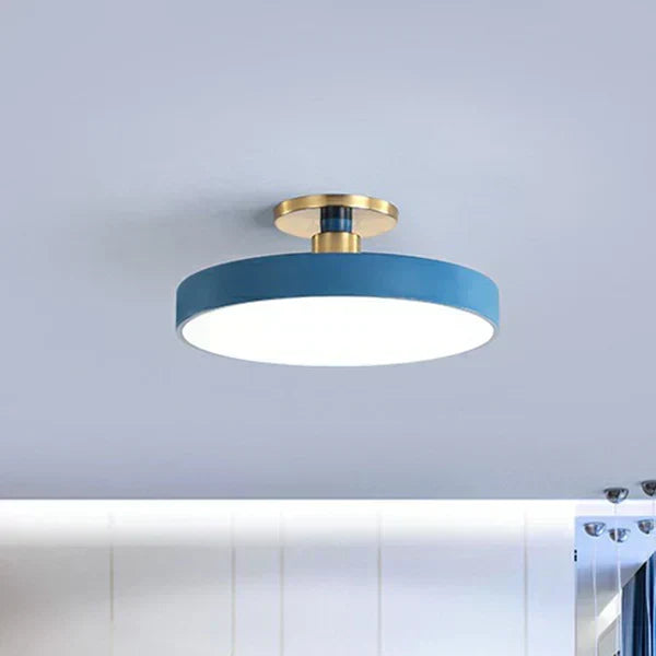 Round LED Ceiling Light — Acrylic Diffuser, Semi-Open Coil, 30 40 50 60cm
