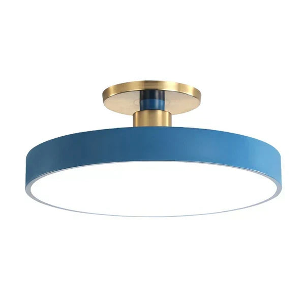 Round LED Ceiling Light — Acrylic Diffuser, Semi-Open Coil, 30 40 50 60cm