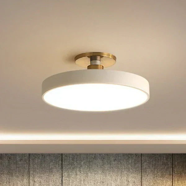 Round LED Ceiling Light — Acrylic Diffuser, Semi-Open Coil, 30 40 50 60cm