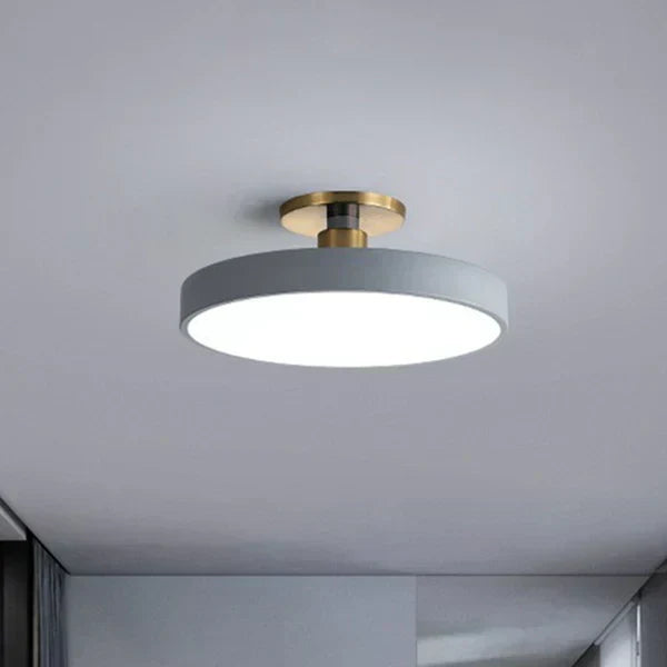 Round LED Ceiling Light — Acrylic Diffuser, Semi-Open Coil, 30 40 50 60cm