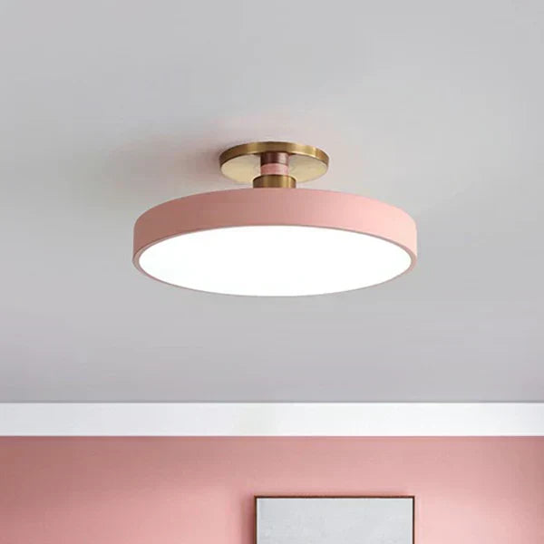 Round LED Ceiling Light — Acrylic Diffuser, Semi-Open Coil, 30 40 50 60cm